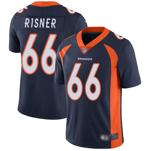 Nike Denver Broncos #66 Dalton Risner Navy Blue Alternate Men’s Stitched NFL Vapor Untouchable Limited Jersey