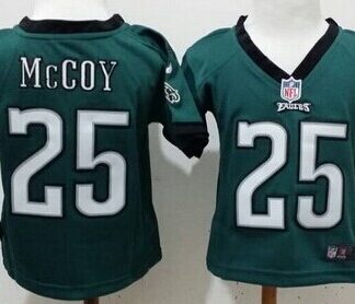 Nike Philadelphia Eagles #25 LeSean McCoy Dark Green Toddlers Jersey