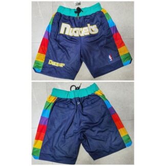 Men's Denver Nuggets Navy Shorts (Run Small) 1HV1