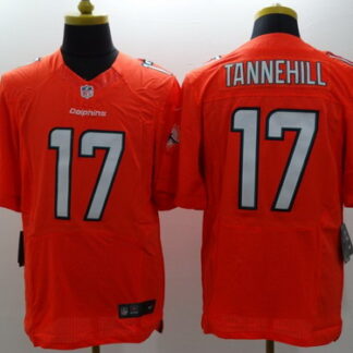 Nike Miami Dolphins #17 Ryan Tannehill 2013 Orange Elite Jersey