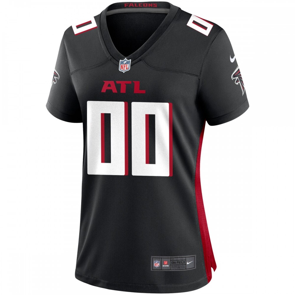 Nike Atlanta Falcons Women's Custom Game Jersey - Black - Image 2