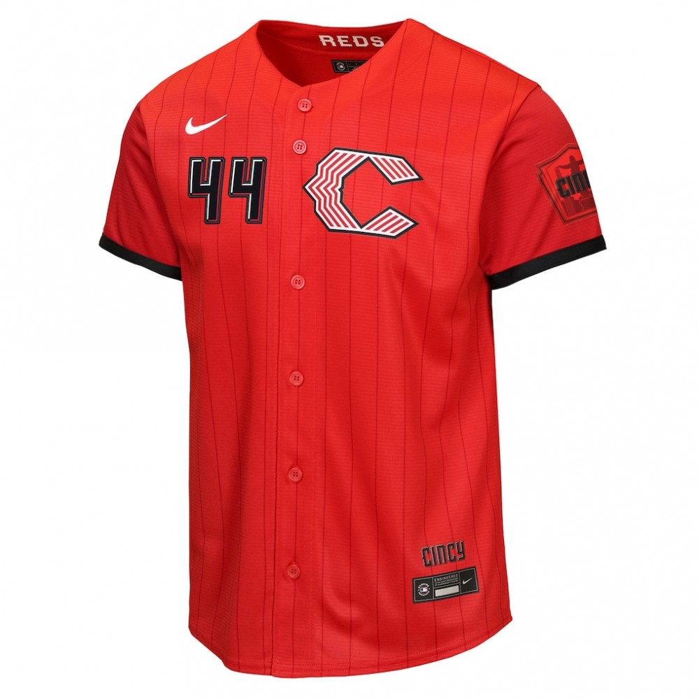 Elly De La Cruz Cincinnati Reds Nike Youth 2026 City Connect Stadium Jersey - Red - Image 2