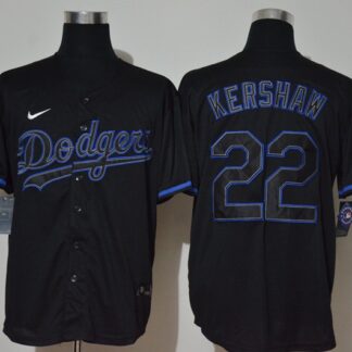Men's Los Angeles Dodgers #24 Kobe Bryant Lights Out Black Fashion Stitched MLB Cool Base Nike Jersey