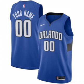 Orlando Magic Nike 2019/20 Custom Swingman Jersey Royal - Statement Edition