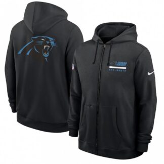 Carolina Panthers Utility Player Sideline Men's Nike NFL Full-Zip Hoodie