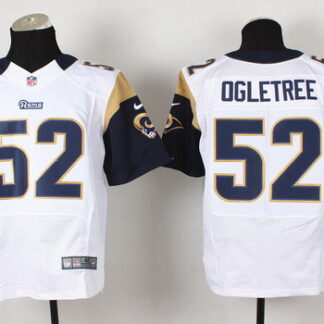 Nike St. Louis Rams #52 Alec Ogletree White Elite Jersey