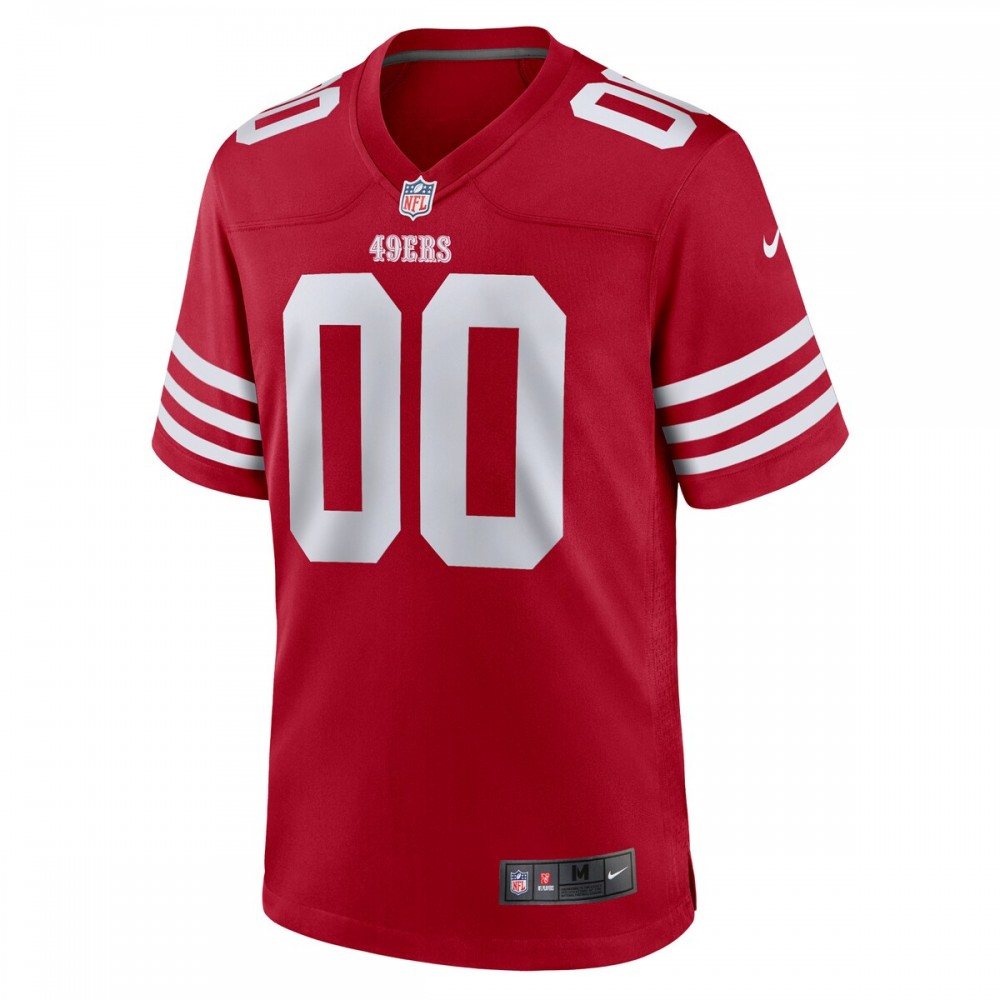 San Francisco 49ers Nike Custom Jersey - Scarlet - Image 2