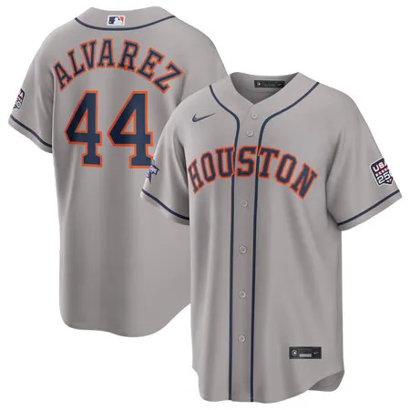 Men's Houston Astros #44 Yordan Alvarez Nike Gray 2026 All-Star Game Replica Jersey