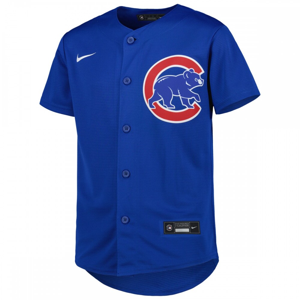 Seiya Suzuki Chicago Cubs Nike Youth Alternate Replica Player Jersey - Royal - Image 2