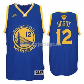 Men’s Golden State Warriors #12 Andrew Bogut Royal Blue Stitched 2016 The Finals Road Swingman NBA Jersey
