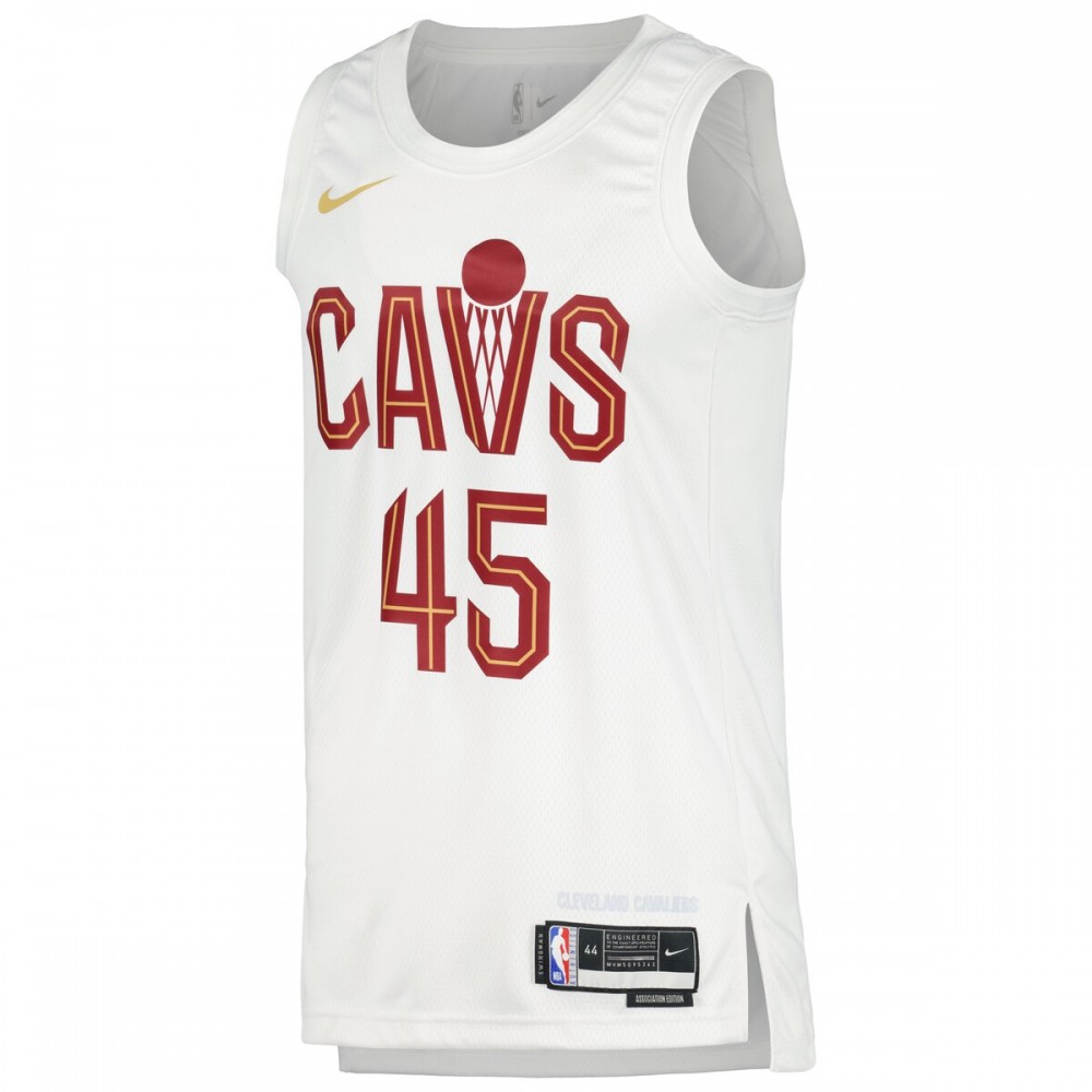 Donovan Mitchell Cleveland Cavaliers Nike Unisex Swingman Jersey - Association Edition - White - Image 2