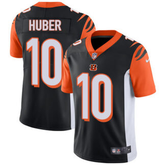 Nike Cincinnati Bengals #10 Kevin Huber Black Team Color Men’s Stitched NFL Vapor Untouchable Limited Jersey