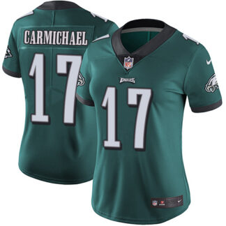 Nike Philadelphia Eagles #17 Harold Carmichael Midnight Green Team Color Women’s Stitched NFL Vapor Untouchable Lim...